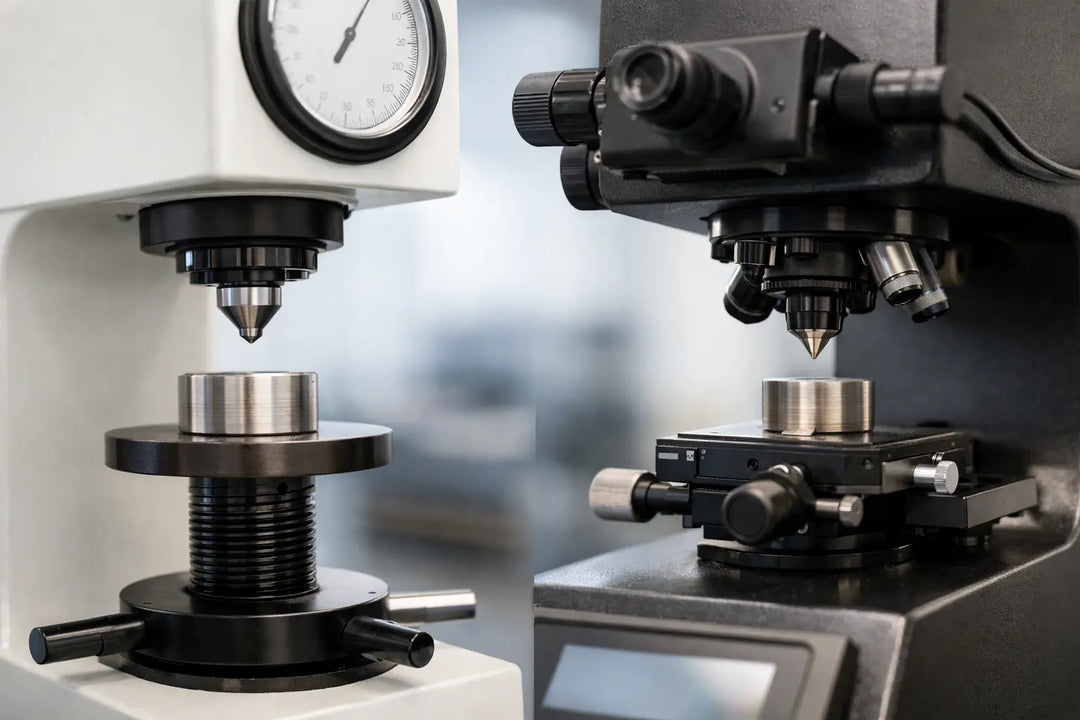 Rockwell vs Vickers Hardness: Which Test Fits?