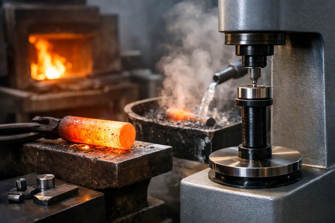 Heat Treatment Hardness Example for Steel