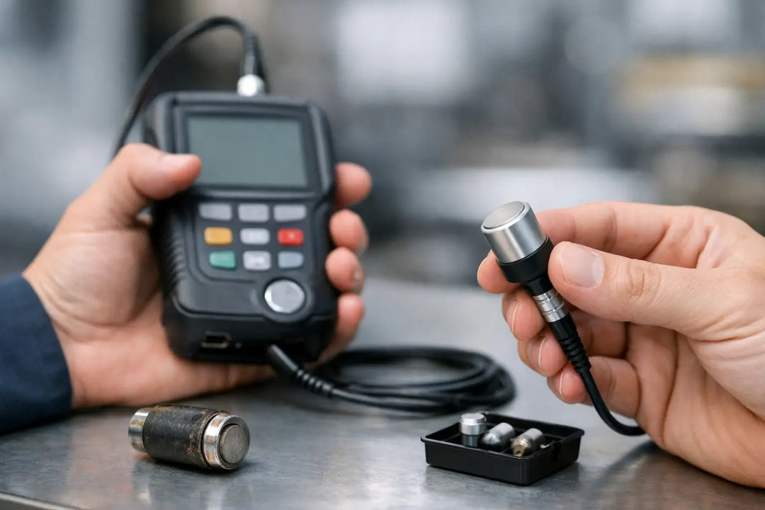 How to Replace Thickness Gauge Probe