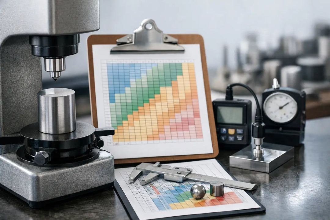 Hardness Conversion Chart Guide