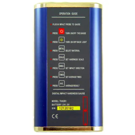 THX281Plus Portable Hardness Tester with Software CIMETRIX Ltd