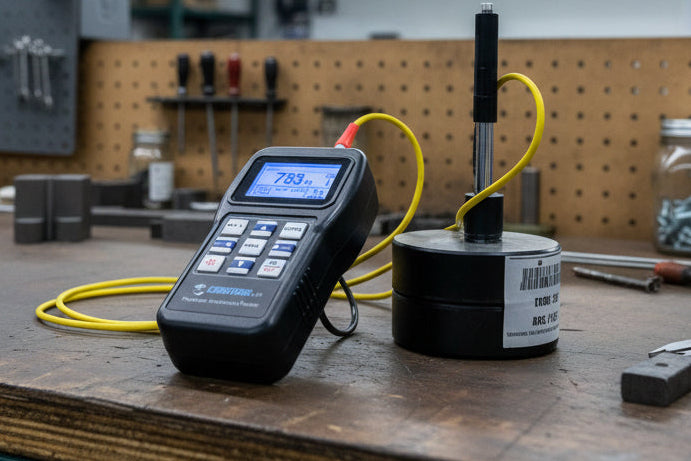 THX210 Portable Hardness Tester Rockwell Brinell Vickers CIMETRIX CIMETRIX Ltd