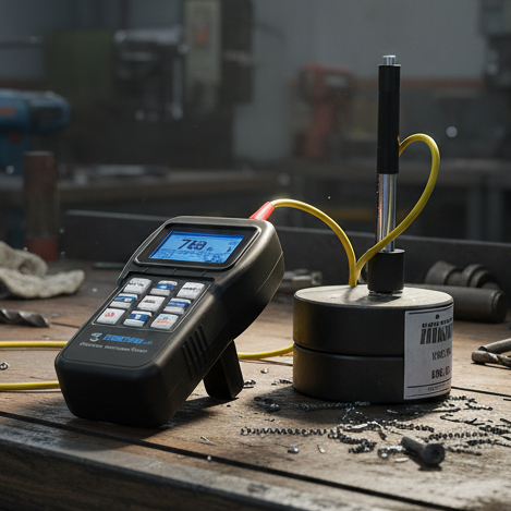 THX210 Portable Hardness Tester Rockwell Brinell Vickers CIMETRIX CIMETRIX Ltd